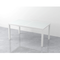 Modern and Minimalist Aluminum Glass - Top OutdoorTable