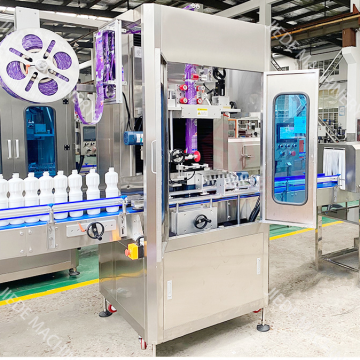 2022 Automatic Shrink Sleeve Labeling Machine for Bottle Labeling with Hot Melt Labels