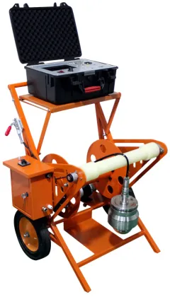 rotation 360 degree waterproof camera system in underwater imaging device