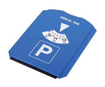 Budget-Friendly Promotional Ice Scraper with Squeegee Parking Disc - YC686