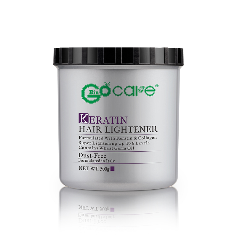 Gocare Wholesale Low Ammonia Hair Lightener Blonde Hair Bleaching Powder With Keratin