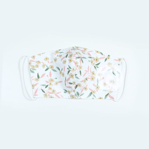 ALL-OVER FLORAL TEXTILE MASK