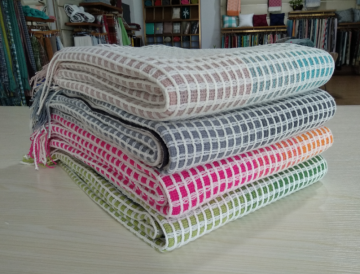 Home Fashion Knitted Blanket