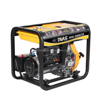 Open Rack Electric Start Single Cylinder Lutian Edon Diesel Generator by Doosan