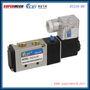 4v210-08 Airtac jenis Solenoid kawalan injap Dc 24v