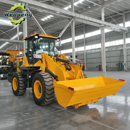 1 Ton Small Wheel Loader For Road Construction