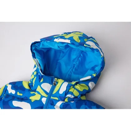 Fashionable kids children boy Autumn coat with cap