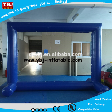 China Guangzhou factory price blue inflatable balloon silk screen printing