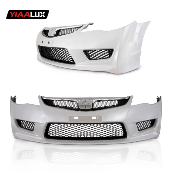 Vland Accessories PP Front Bumper for Honda Civic 4dr 2006-2011 - Upgrade for FD2 Body Kit