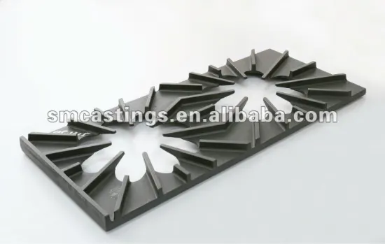 Cast Iron Two Gas Burner Cooktop