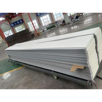White Brick Texture PUSandwichPanel for Modern Home Facade