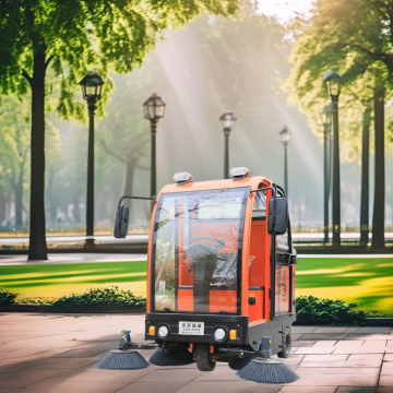 Grote capaciteit Dustbox Vloegveger voor ondergrondse garage stofonderdrukking