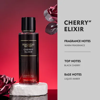 Victoria Women's Body Spray Perfume - Cherry Elixir - 250ml