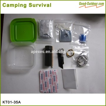 KT01-35A Plastic box camping survival kits