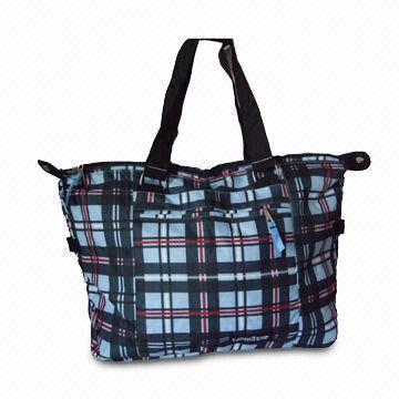 Shopping/Mammy Bag, Made of 600D/PU Material, Measuring 58-44 x 16 x 39cm