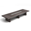 wooden conference table for meeting