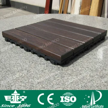 Waterproof Bamboo Flooring--Damp Proof & Heat Resistant Bamboo Bathroom Flooring