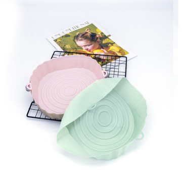 Thin Type Non-Stick Air Fryer Accessories: Silicone Pan Liner for Air Fryer Baskets