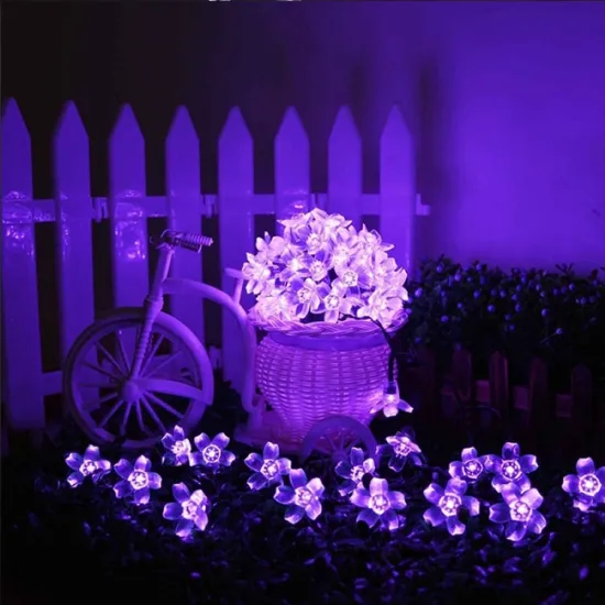 Blossom Flower Garland LED String RGB Fairy Lights