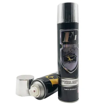 Heat Resistant Mirrored Chrome Varnish Polish for Silver Effect Car Lacquer Spray Paint