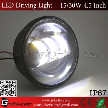 Harley motorcycle head fog lights 30w 4.5 Inch Led Fog Light/fog Lamp/car Driving Light