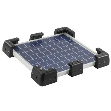 6-Pack Universal ABS Plastic Solar PV Corner Mount Brackets for Flat Roof Portable Solar Setup
