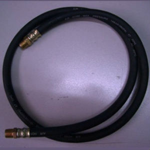 1/4 black rubber pipe with Hose Barb nickel-plated quick coupler