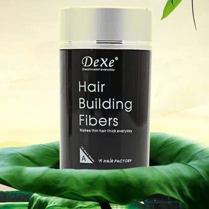 Hair Building Fibers 22g Keratin Plant Fiber Applicator Anti Loss Thickening Hair Growth Powder Fibers intertwine with