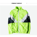 Fashion Contrast Color Men's Windbreaker Jacket
