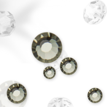 YHB MC hot fix rhinestone SS16 crystal