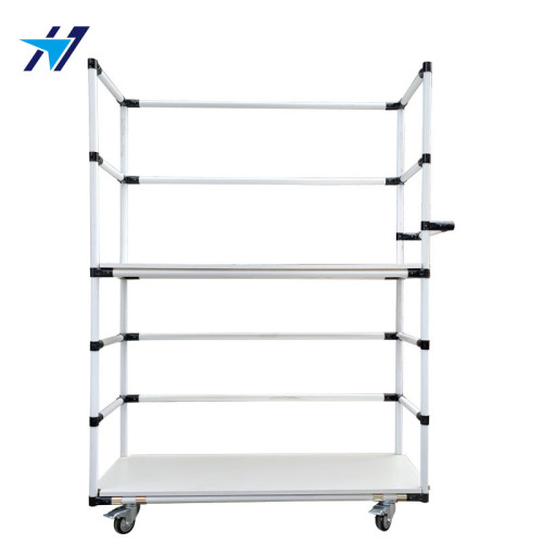 Magerrohrmaterial-Rack-Trolley