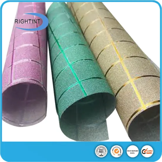 popular colorful decorative pvc window film
