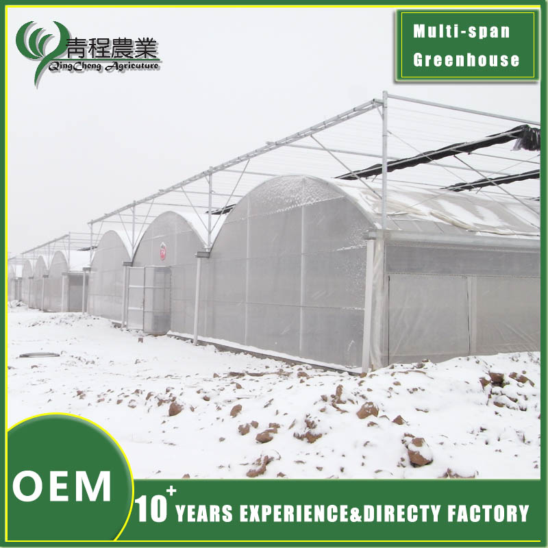 multi span greenhouse shade systems