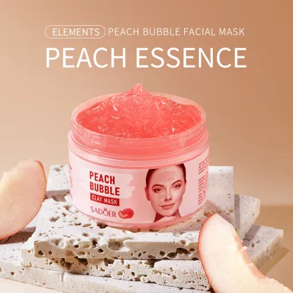 Peach Moisturizing Skin rejuvenation mud facial mask