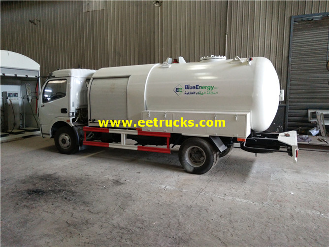 6000 Litres LPG Dispensing Tanker Trucks