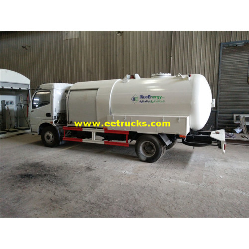 6000 Litres 150hp LPG Dispensing Tanker Trucks