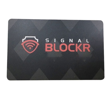 Custom Logo Printed RFID Blocking Card by Scan Guard - Effective Signal Blocker