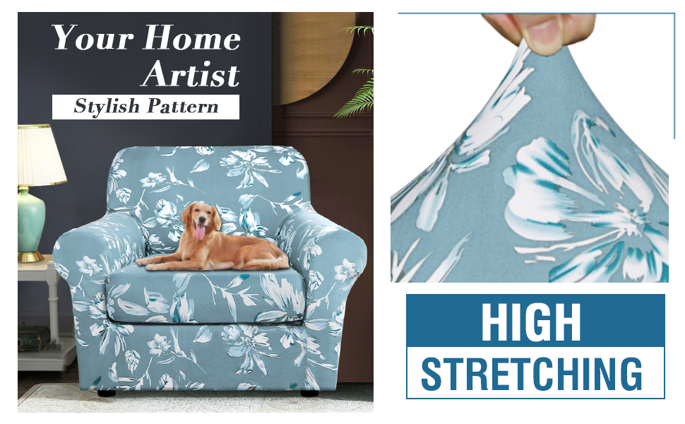 Spandex Wing Chair Covers