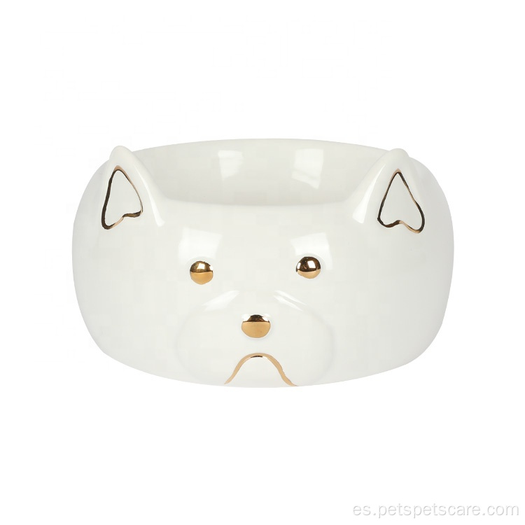 Tazón para perros de alimentación de mascotas de cerámica de venta caliente