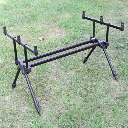 Aluminum Folding Carp Fishing Station with 3 Rod Pods