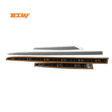 TDCMY Car Decorative Side Door Garnish Trim for Toyota Prado FJ150 2018-2020