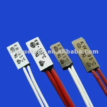 Metal case Bimetal Thermostat for motor and lighting