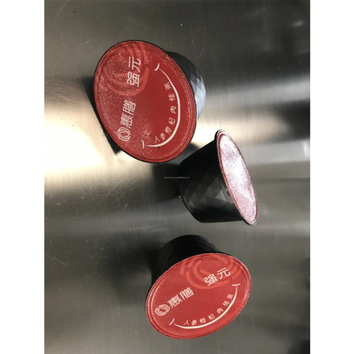 Novos produtos Nespresso K-Cup Máquina de enchimento e selagem de pó para cápsulas de café em grande escala