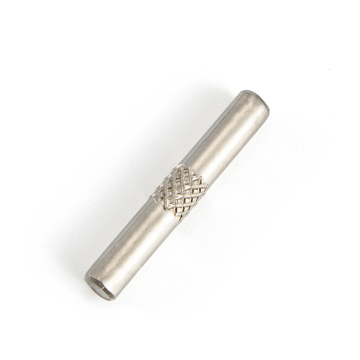 Round Shaft Knurled Straight SUS 304 Rust Proof
