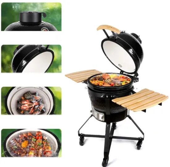 Big Black BBQ Egg Kamado Yakitori Grill 22 26 Inch