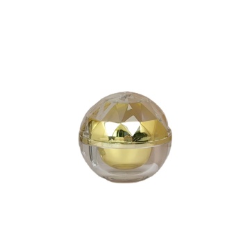 Acrylic Ball Shaped Jar for Face Cream