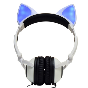 2018 new design most popular fox ear headphones