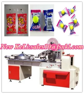 High speed chewing gum packaging machine
