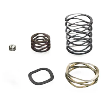 Wave Compression Spring With Plain Ends