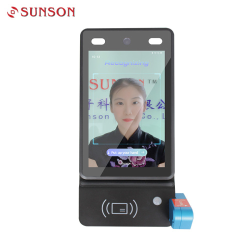 Face Recognition Body Temperature Tester Pad